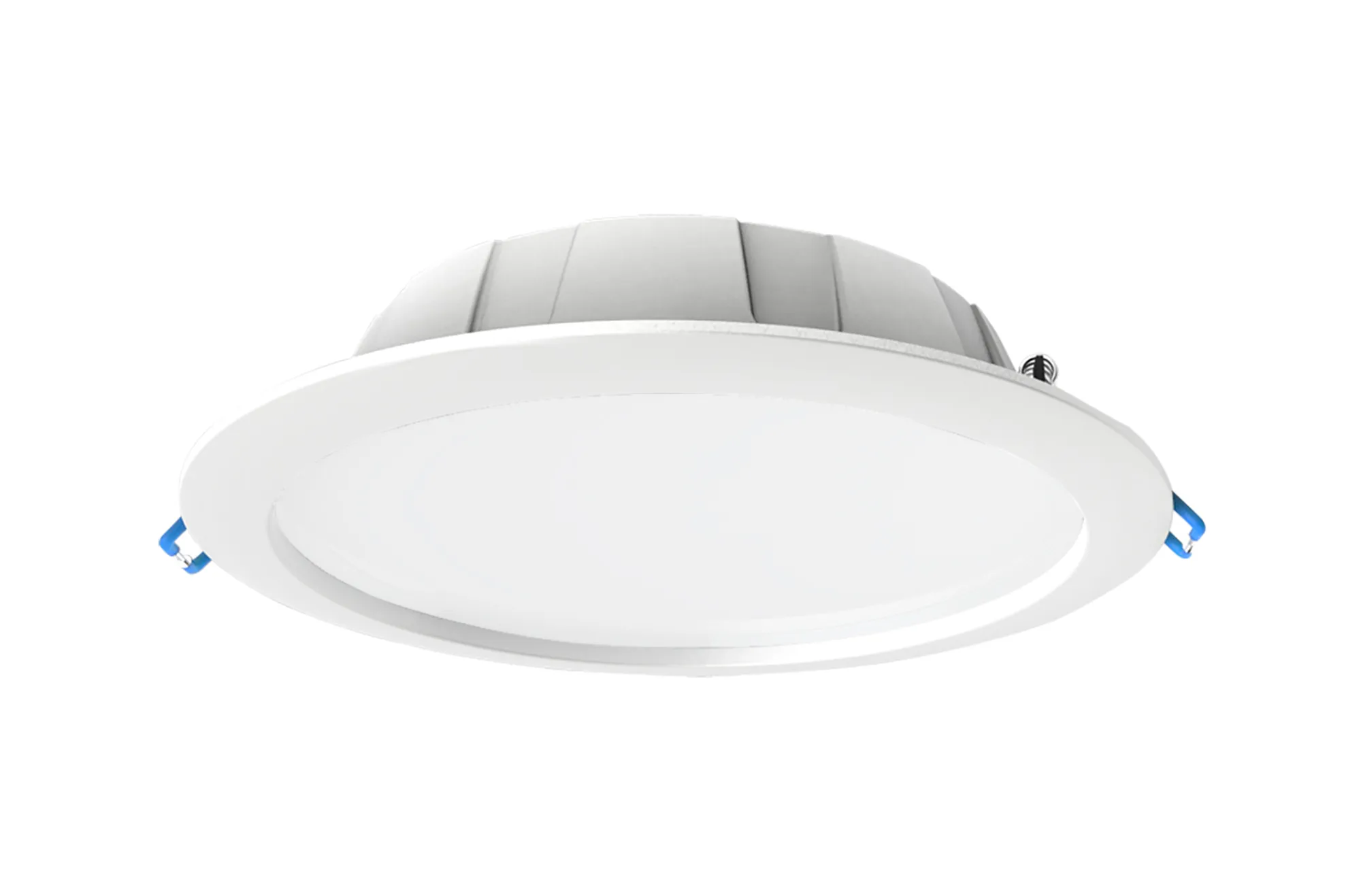 M6393D  Graciosa Round LED Dimmable  Downlight; 15W; 4000K; 1400lm; White;DiaØ180*38mm Cut Out 150mm; IP44; Driver Included; 3yrs Warranty